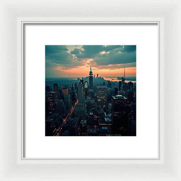 Empire at Dusk - Framed Print