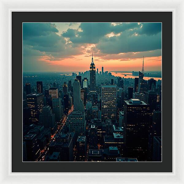 Empire at Dusk - Framed Print