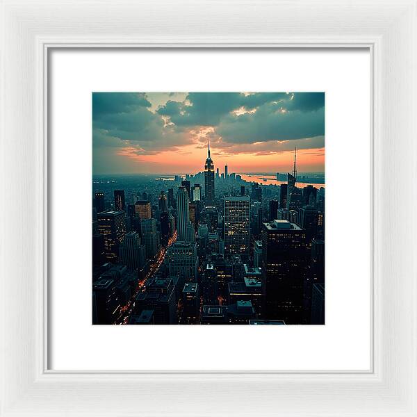 Empire at Dusk - Framed Print
