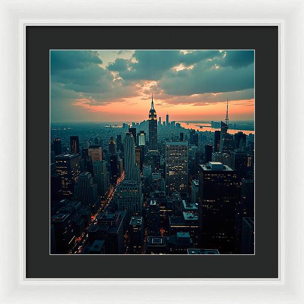 Empire at Dusk - Framed Print