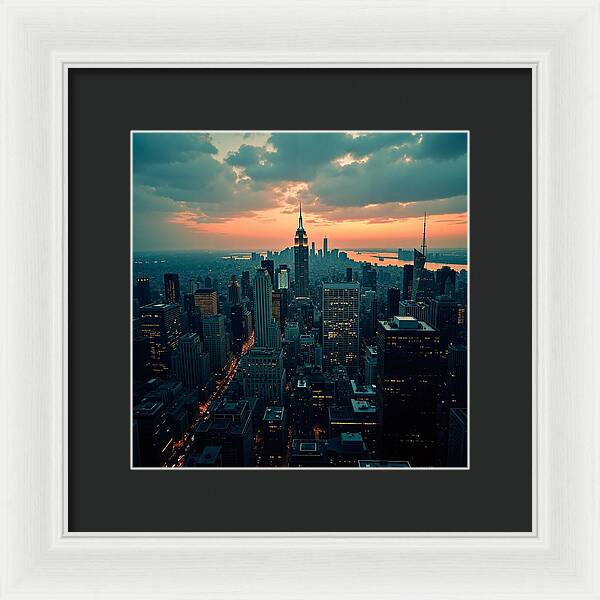 Empire at Dusk - Framed Print