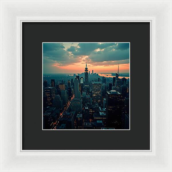 Empire at Dusk - Framed Print