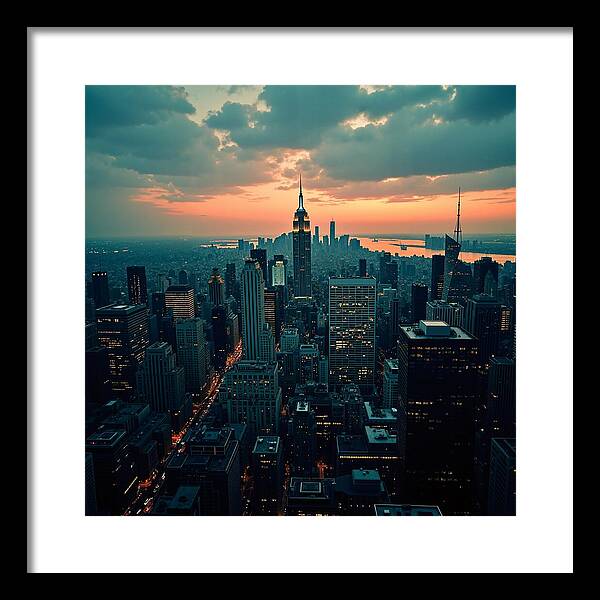Empire at Dusk - Framed Print