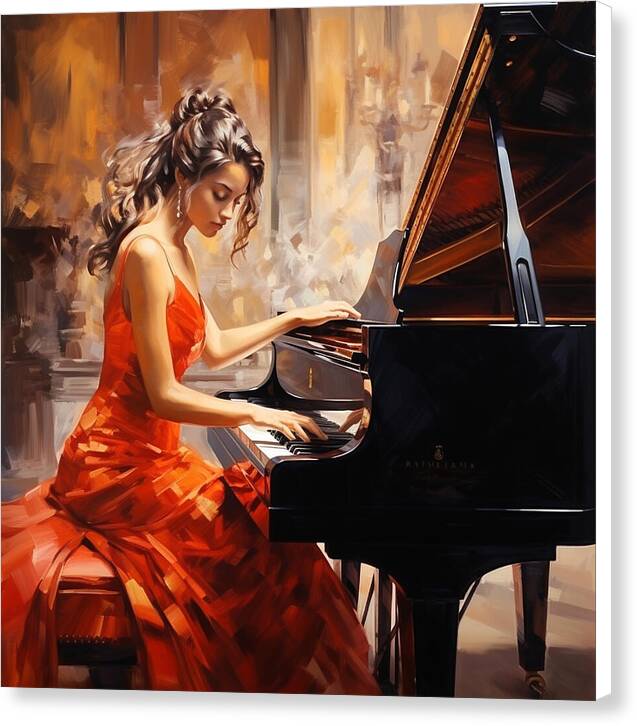 Enchanted Melody - Canvas Print