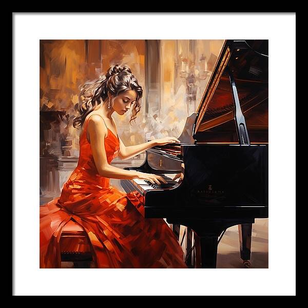 Enchanted Melody - Framed Print