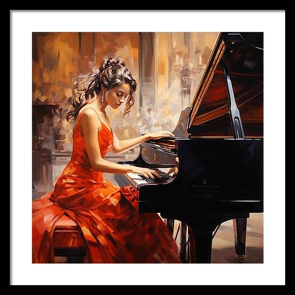 Enchanted Melody - Framed Print