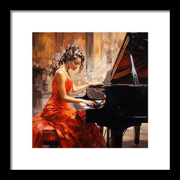 Enchanted Melody - Framed Print