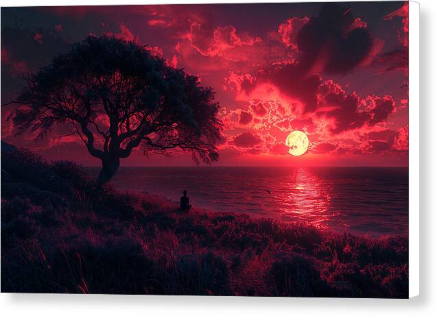 Evening Glow - Canvas Print