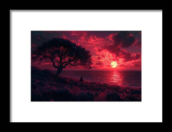 Evening Glow - Framed Print