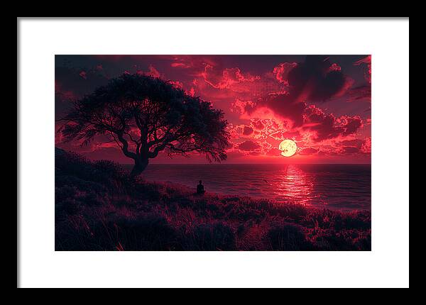 Evening Glow - Framed Print