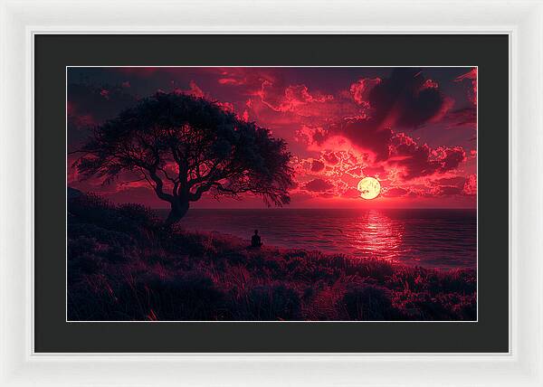 Evening Glow - Framed Print