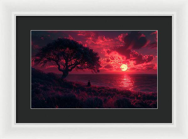 Evening Glow - Framed Print