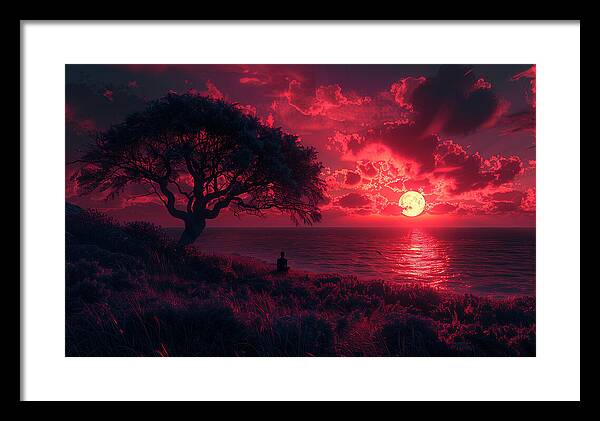 Evening Glow - Framed Print