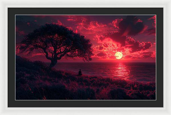 Evening Glow - Framed Print