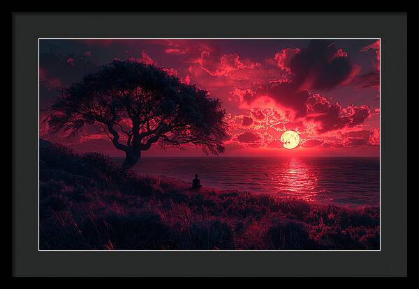 Evening Glow - Framed Print