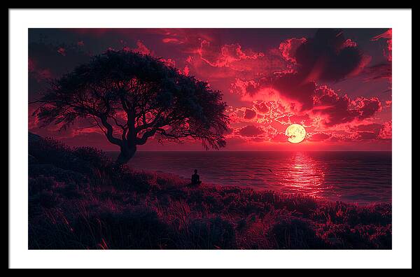 Evening Glow - Framed Print
