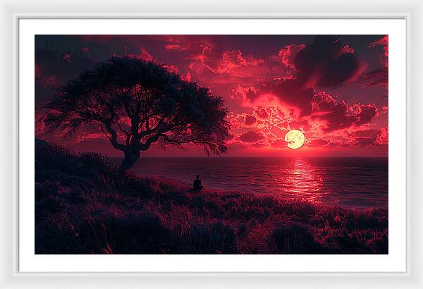 Evening Glow - Framed Print