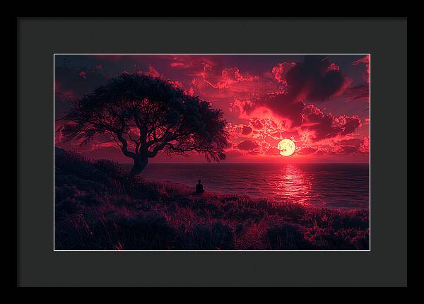 Evening Glow - Framed Print