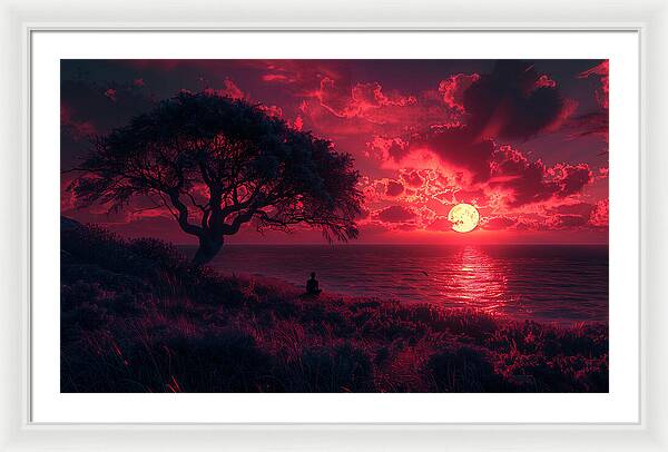 Evening Glow - Framed Print