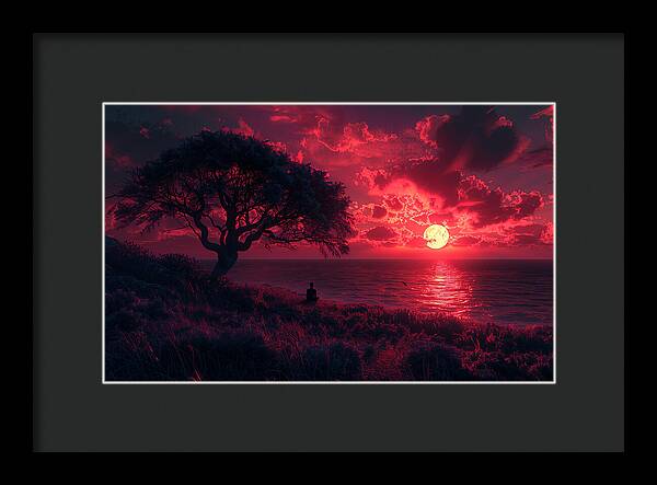 Evening Glow - Framed Print