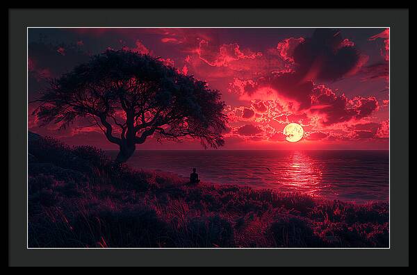 Evening Glow - Framed Print