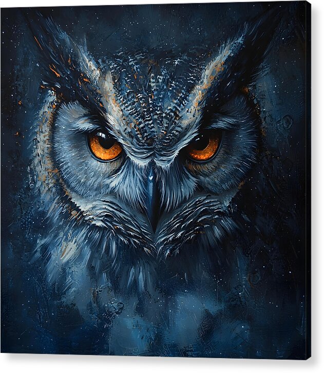 Eyes of the Night - Acrylic Print