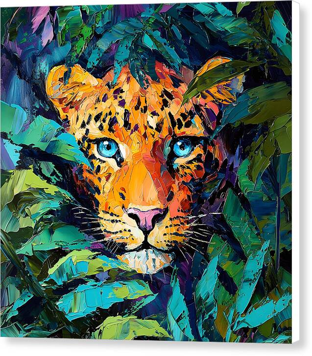 Eyes of the Wild - Canvas Print