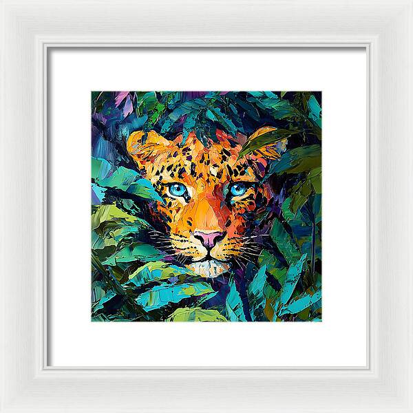 Eyes of the Wild - Framed Print