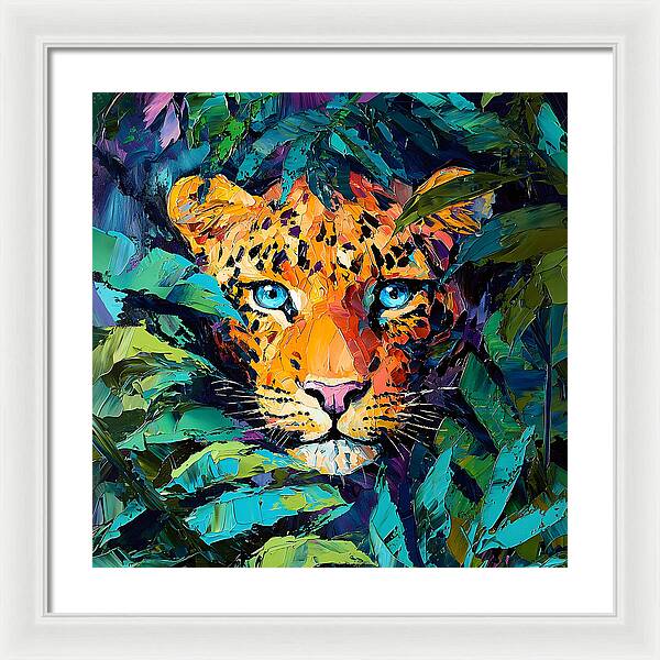 Eyes of the Wild - Framed Print