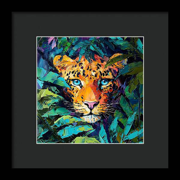 Eyes of the Wild - Framed Print