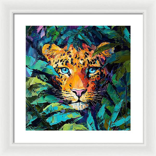 Eyes of the Wild - Framed Print