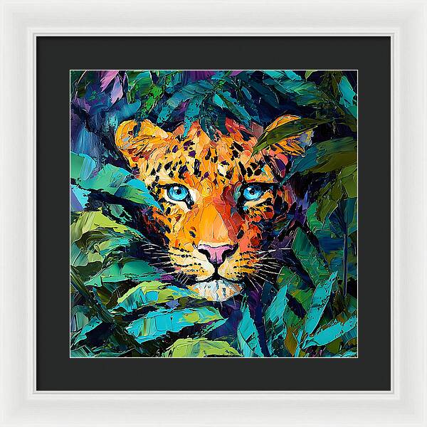 Eyes of the Wild - Framed Print