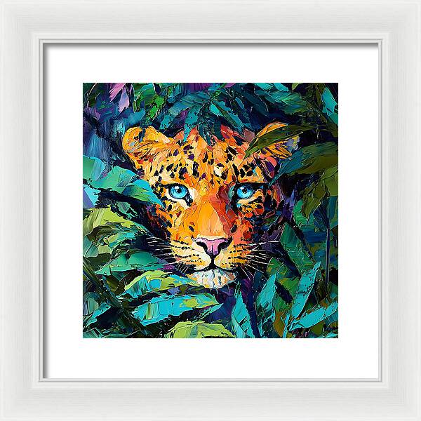 Eyes of the Wild - Framed Print