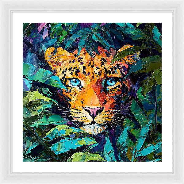 Eyes of the Wild - Framed Print