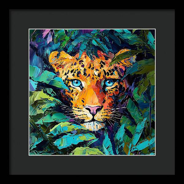 Eyes of the Wild - Framed Print