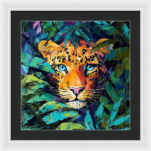 Eyes of the Wild - Framed Print