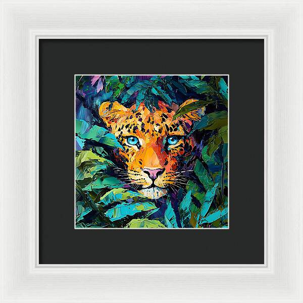 Eyes of the Wild - Framed Print
