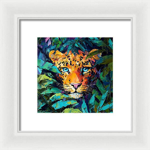 Eyes of the Wild - Framed Print