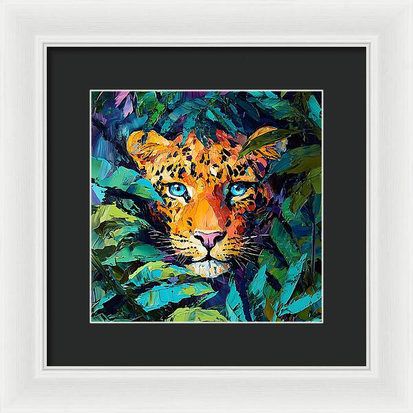Eyes of the Wild - Framed Print