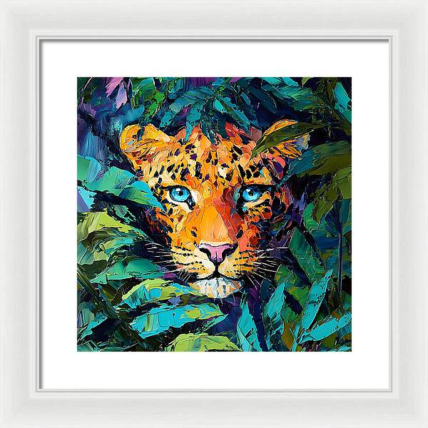 Eyes of the Wild - Framed Print