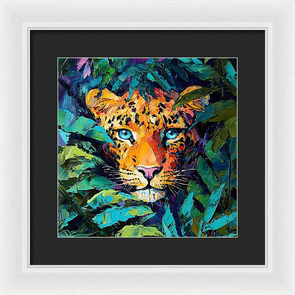 Eyes of the Wild - Framed Print
