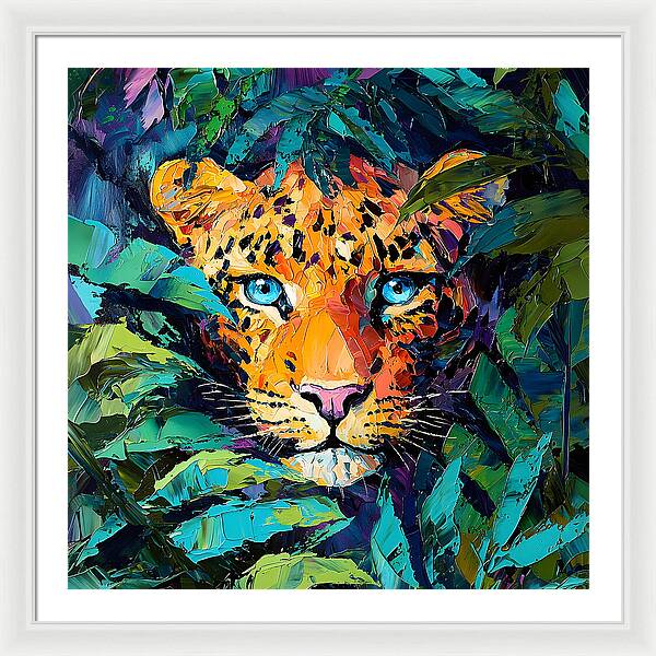 Eyes of the Wild - Framed Print