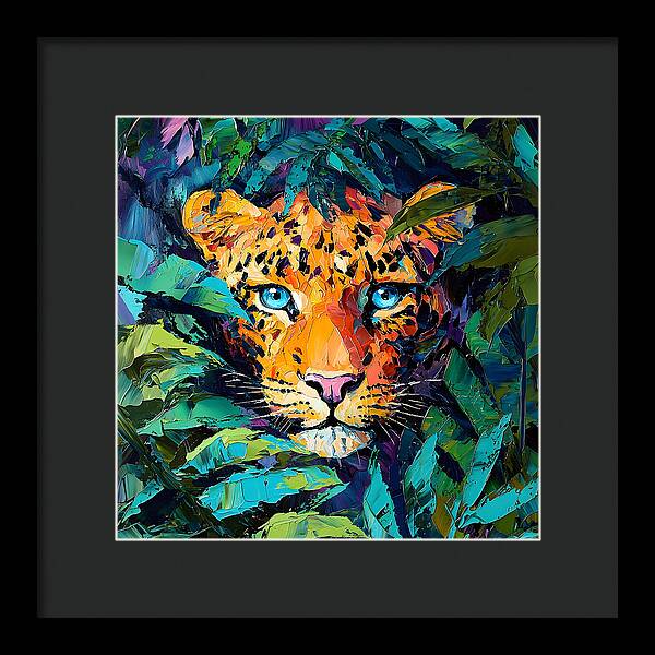 Eyes of the Wild - Framed Print