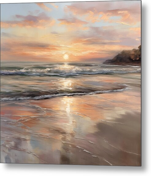 Fading Light, Rising Tide - Metal Print