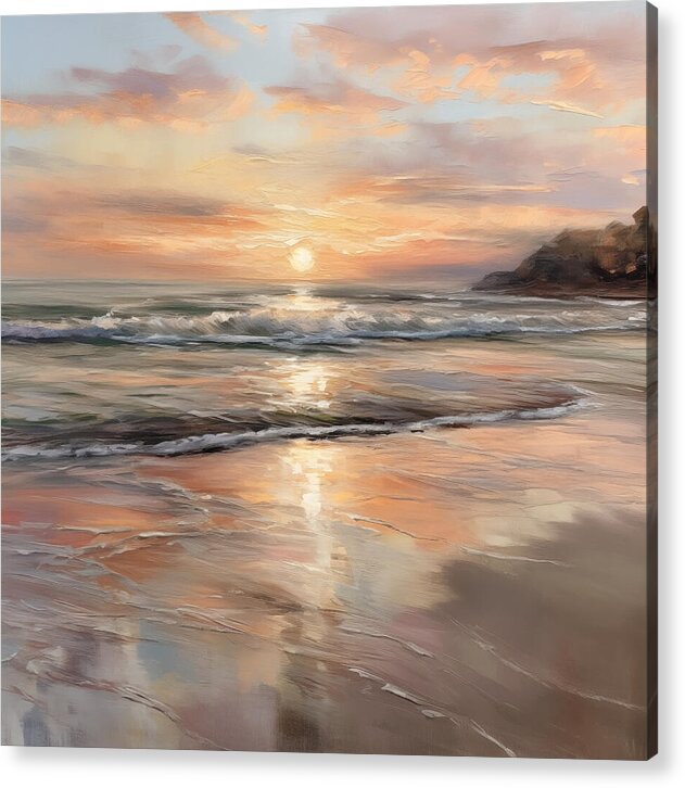 Fading Light, Rising Tide - Acrylic Print