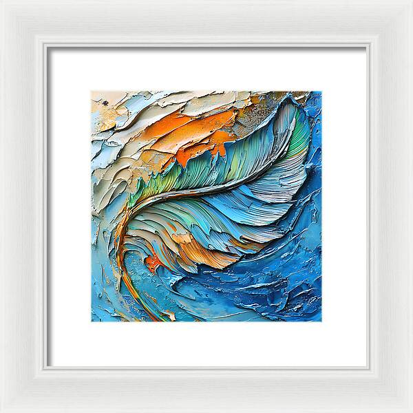 Feathered Elements - Framed Print