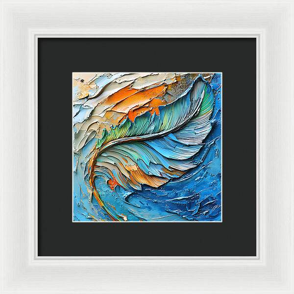 Feathered Elements - Framed Print