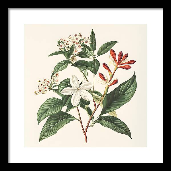 Floral Simplicity - Framed Print