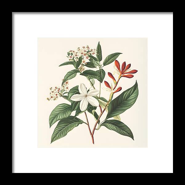 Floral Simplicity - Framed Print