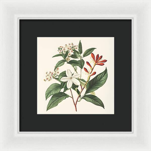Floral Simplicity - Framed Print